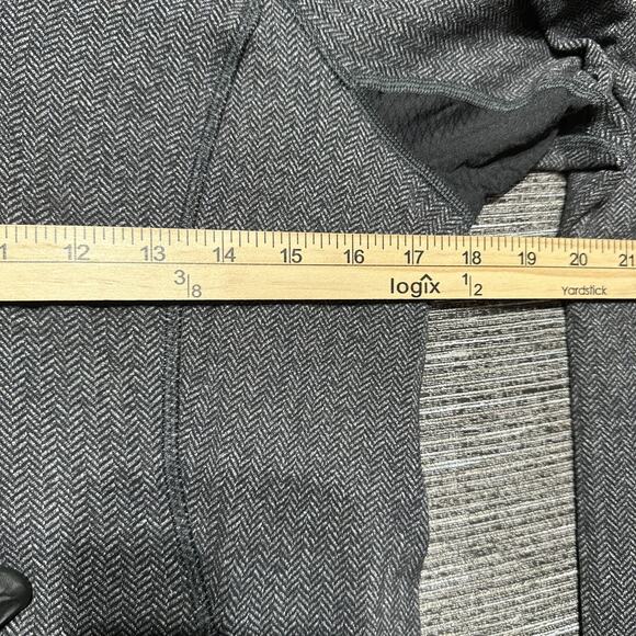 Lululemon Hoodie Womens 10 Gray Herringbone - Picture 6 of 10